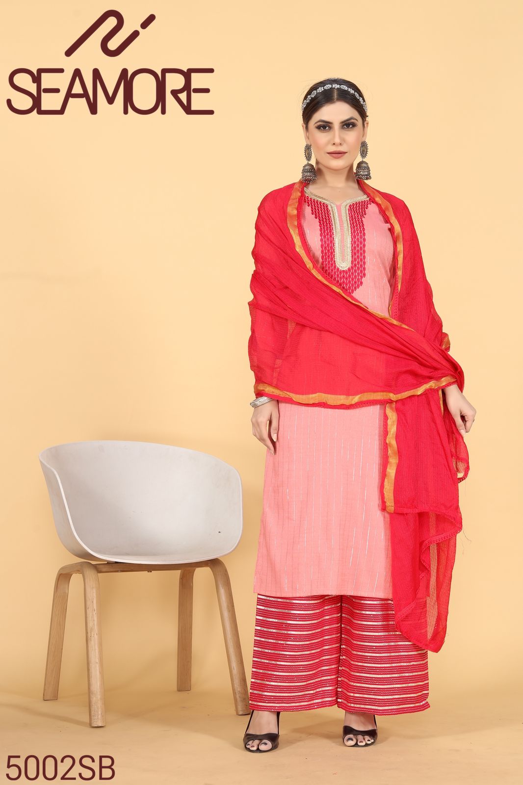 Padmavati One By Seamore Rayon Kurtis With Bottom Dupatta